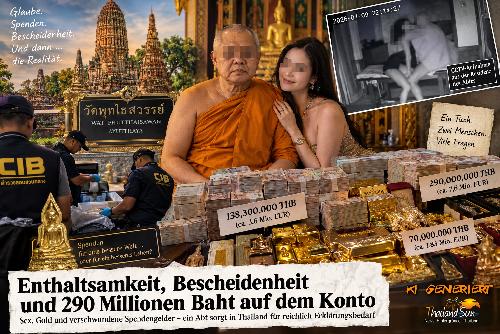 Bild Abt sorgt in Thailand f�r Skandal: Sex, Gold und Spendengelder