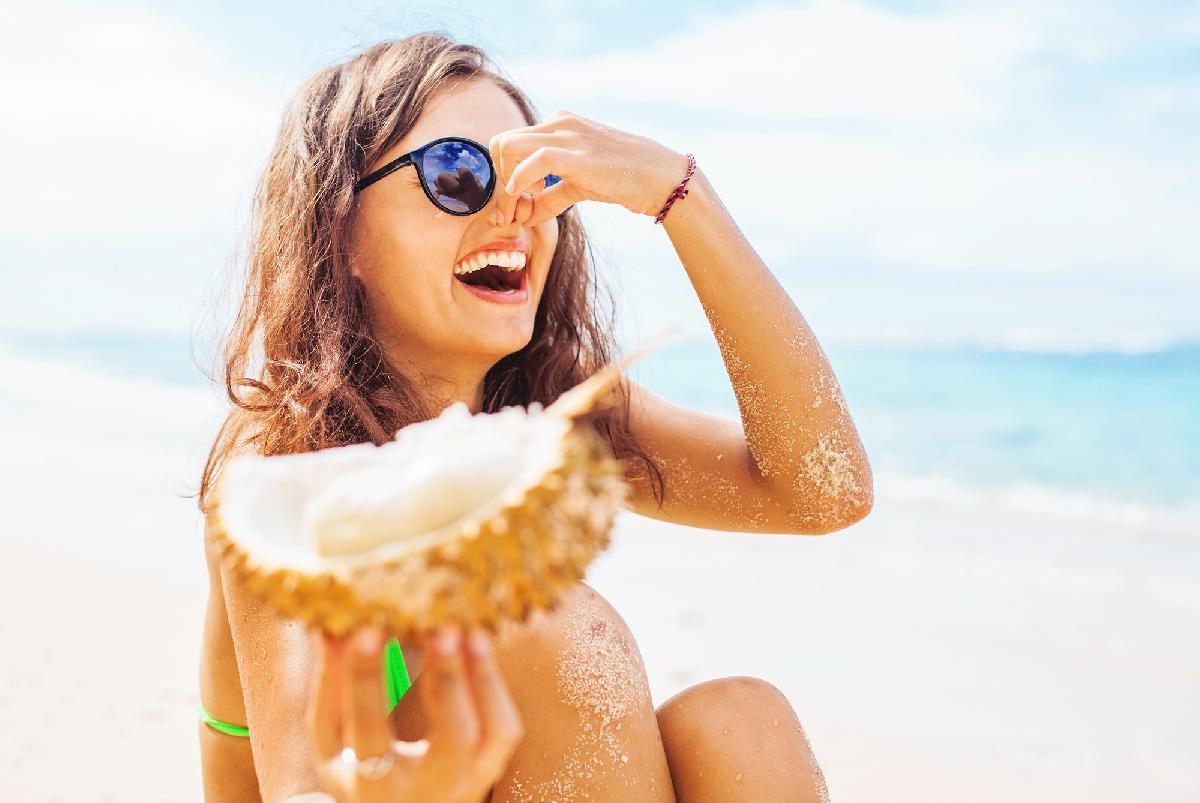 Alkohol und Durian - eine toxische Kombination - Die Stinkfrucht und das Bier - ein Mix mit überraschendem Risiko Symbolfoto 2