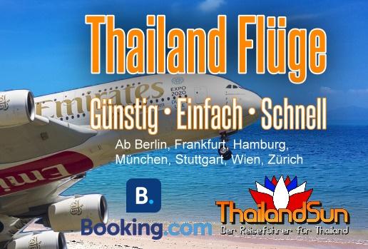 Thailand-Flge gnstig ab Berlin, Hamburg, Frankfurt, Mnchen, Stuttgart, Zrich und Wien