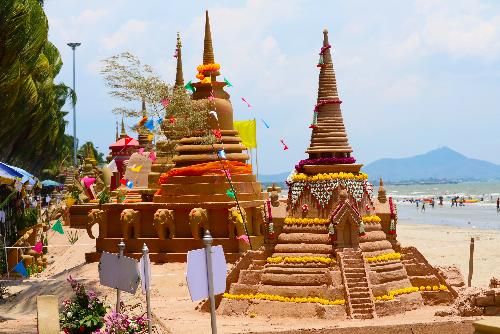 Bild Bang Saen Sand Sculpture Festival