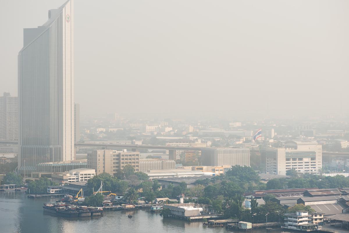 Bangkok unter Feinstaub-Druck: AQI bis 200 -Tendenz steigend - Wenn Bangkoks Luft mal wieder zur Gesundheitsfrage wird Symbolfoto 2