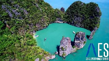 Bild Beindruckende Luftaufnahmen aus Südthailand