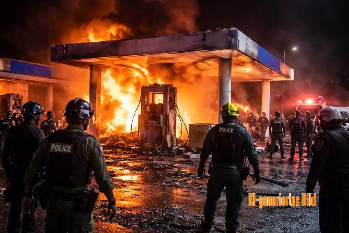 Bild Bomben und Brandstiftung treffen 11 Tankstellen in Thailand