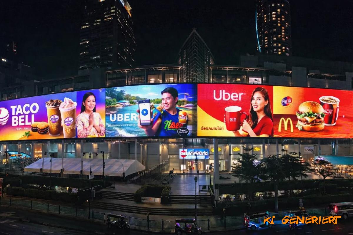 CentralWorld Bangkok zeigt Asiens größten LED-Screen - Digitaler Wahnsinn im CentralWorld: 2.400 m² pure Aufmerksamkeit Symbolfoto 1
