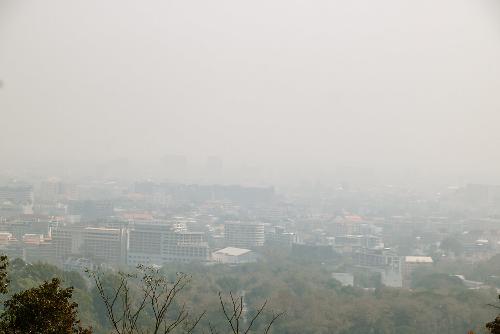Bild Chiang Mai mit über 410 Mikrogamm z.Zt. dreckigste Stadt der Welt