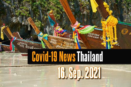 Covid Nachrichten Thailand - Do. 16. September 2021 - Reisenews Thailand - Bild 1