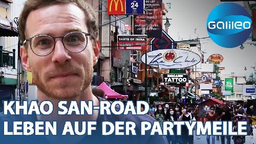 Bild Das Leben auf der Partymeile - Khao San-Road