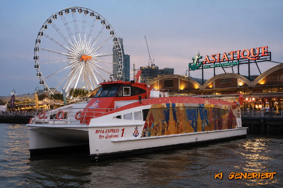 Die Königinnen des Chao Phraya - Wie drei Generationen der Familie Singholaka Bangkoks Flussverkehr prägten Symbolfoto 1