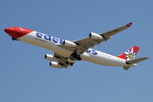 Edelweiss A340-300 - Picture CC by Anna Zvereva https://www.flickr.com/people/130961247@N06