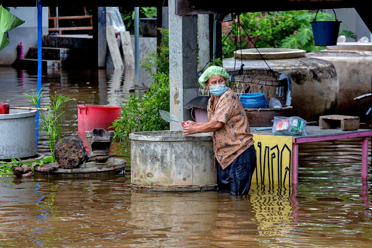 Erneut Unwetter- und Überflutungswarnungen für ganz Thailand - Bis Mittwoch werden weitere heftige Regenfälle und Stürme erwartet  Bild 1 © Gerhard Veer
