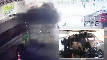 Explosion im Krankenwagen in Suphanburi - Reisenews Thailand - Bild 1