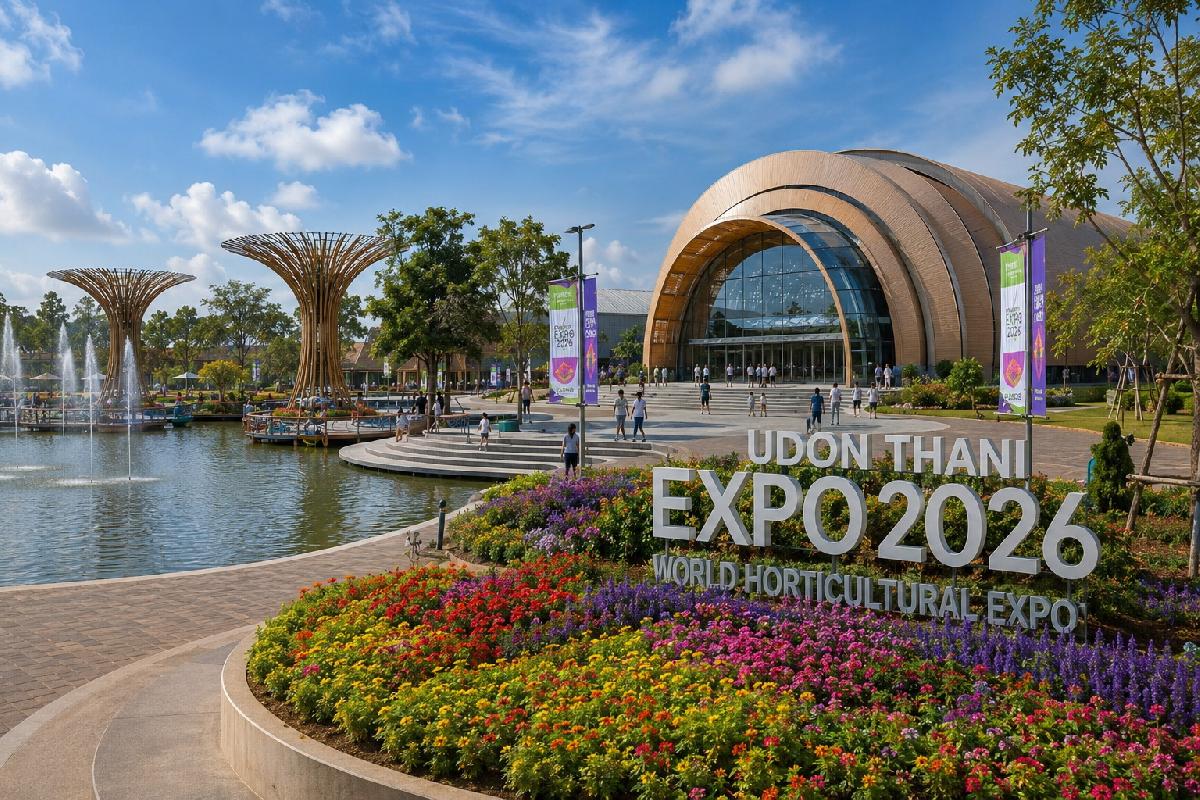 Expo 2026 - Die grüne Weltausstellung kommt nach Thailand - Udon Thani: Bühne der Welt. Thailand richtet Expo 2026 aus Symbolfoto 1