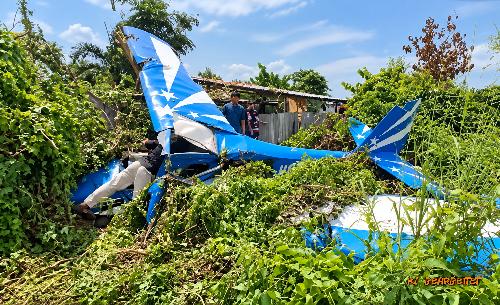 Bild Flugzeugabsturz bei Pattaya - deutsch-thail�ndischer Pilot �berlebt