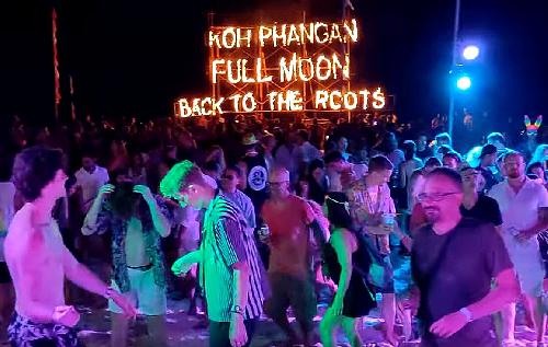 Bild Full Moon Party am 16. Mai auf Koh Phangan