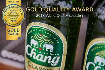 Gold fr Chang Bier - Reisenews Thailand - Bild 1