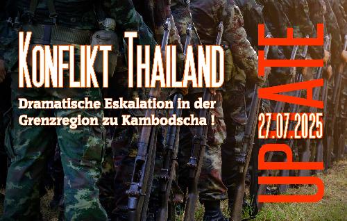 Grenzkrieg im Schatten heiliger Tempel eskaliert weiter - Reisenews Thailand - Bild 1