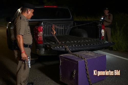 Holländer in Thailand klaut wegen knapper Kasse Geldautomat - Nach Ehestreit wegen Geldnöten zeigt der Expat vollen Einsatz 😏 Bild Holländer in Thailand klaut wegen knapper Kasse Geldautomat