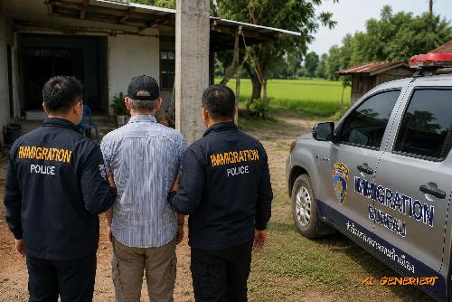 Bild Interpol & Immigration schnappen deutschen Fl�chtigen in Thailand