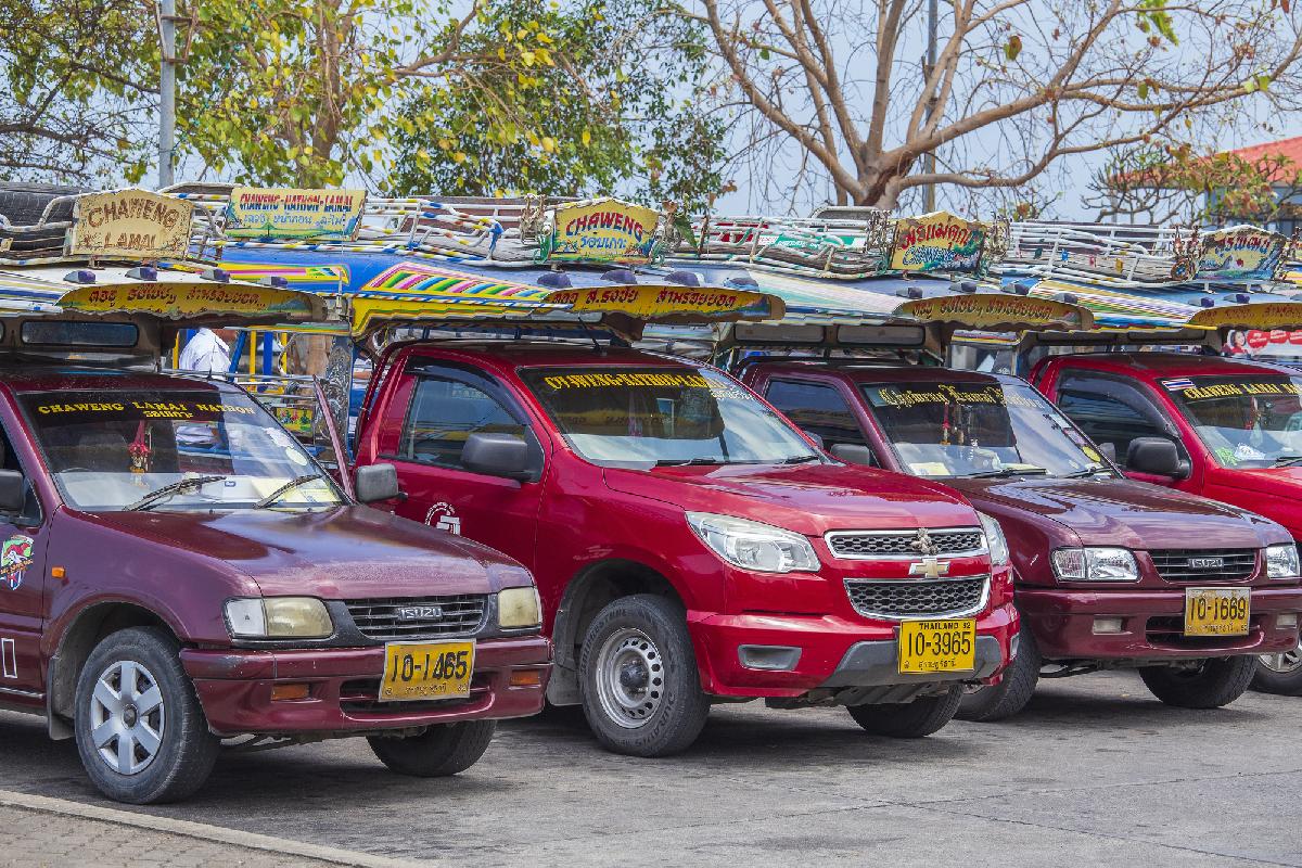 Koh Samui räumt bei der Taxi-Mafia auf - ein bisschen - Schluss mit Revierdenken am Straßenrand? Symbolfoto 2