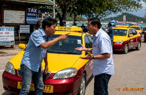 Bild Koh Samui r�umt bei der Taxi-Mafia auf - ein bisschen