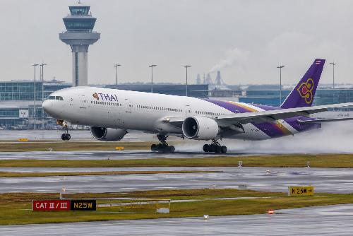Bild Luftnotlage �ber Frankfurt: THAI TG921 muss Thailand-Flug abbrechen