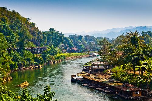 Bild Mit dem Zug durch Thailands Westen