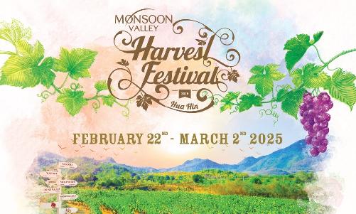 Monsoon Valley Harvest Festival - Wein Erntefestival in Hua Hin - Familienfest mit Weinlese, Abenteuer, Erlebnisse und Genuss in Hua Hin Bild Monsoon Valley Harvest Festival - Wein Erntefestival in Hua Hin