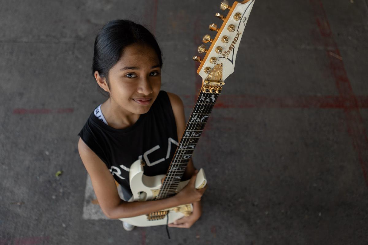 Nene Royal ist wieder daheim - Rockstar zurück im Klassenzimmer - Nene, die klare Favoritin bei AGT freut sich auf Schule und Freunde Symbolfoto 1