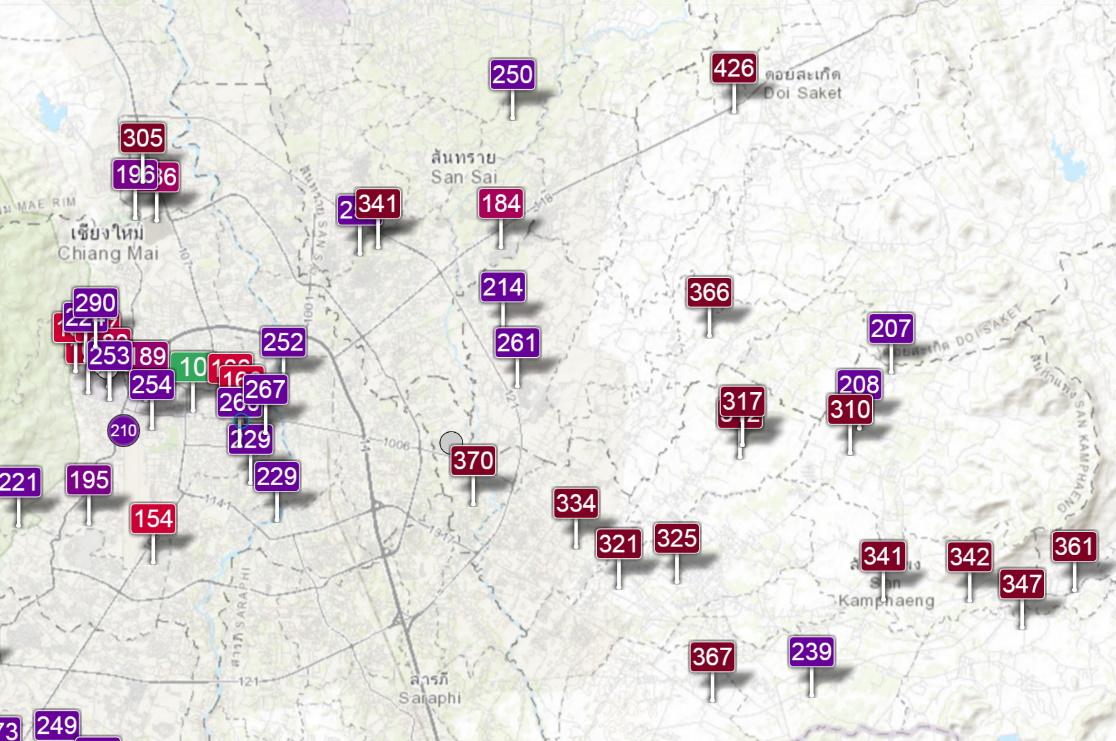 Chiang Mai AQI Live!
