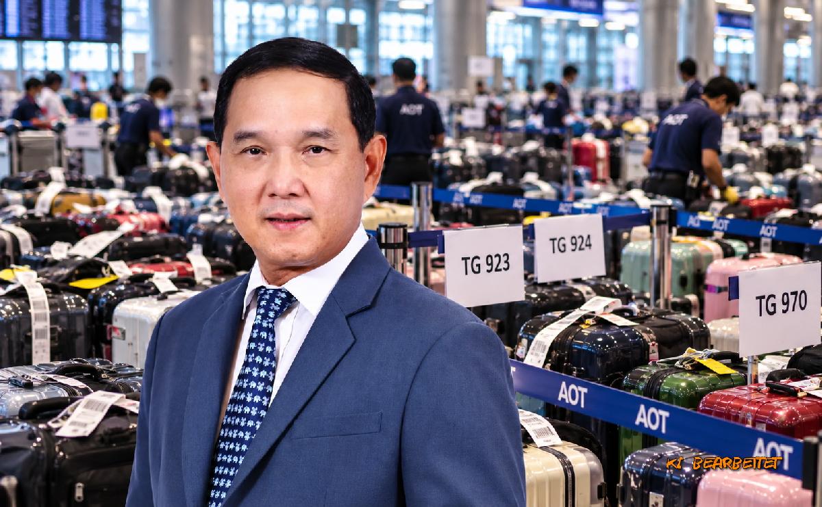 Passagiere weg, Koffer noch da - THAI Air-Chef muss gehen - Großreinemachen in Bangkok: Koffer verteilen, Fracht räumen, Chef austauschen Symbolfoto 1