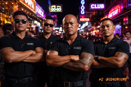 Bild Pattaya - Sicherheitskr�fte statt pr�gelnde T�rsteher 