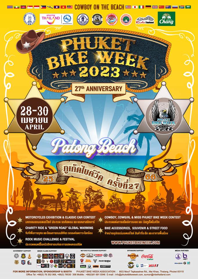 Phuket Bike Week 2023 - Cowboy on the Beach Bild 1
