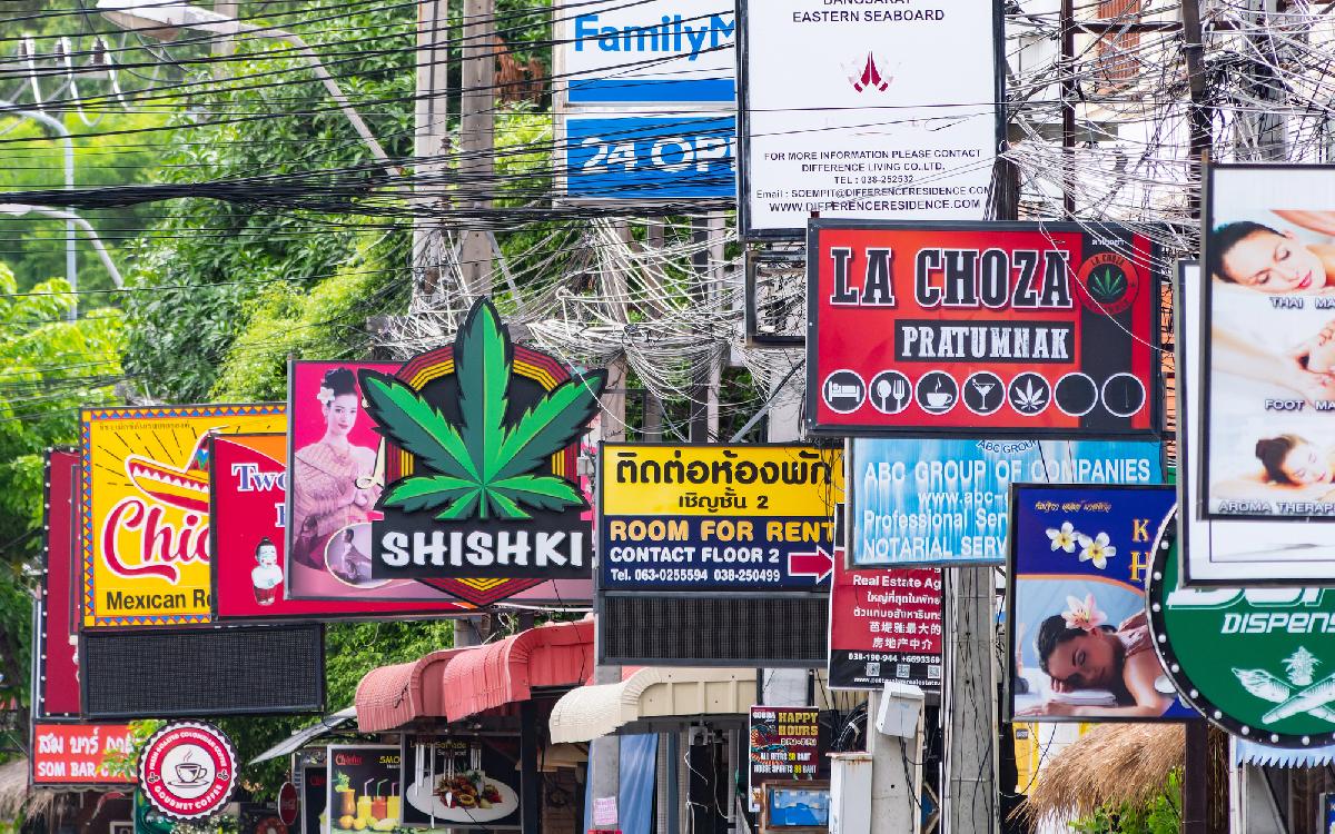 Phuket geht gegen Cannabis-Shops vor: 35 weitere zu, 112 auf Pause - Immer mehr Cannabis-Shops werden geschlossen- droht jetzt eine Versorgungskrise? Symbolfoto 1