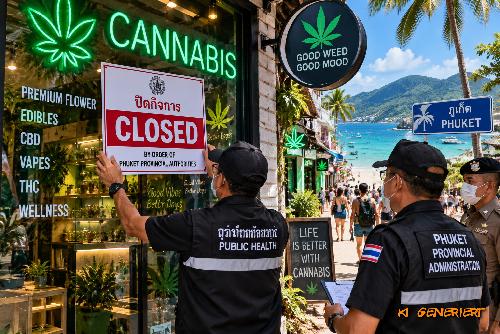 Bild Phuket geht gegen Cannabis-Shops vor: 35 weitere zu, 112 auf Pause