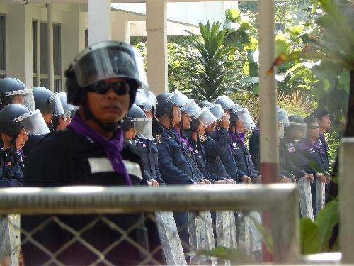 Polizei in Bangkok - Beispielbild