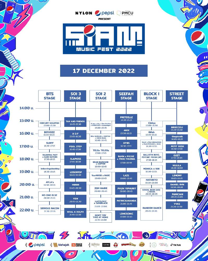 Siam Music Fest 2022 - Über 120 Künstler am Siam Square Bild 2