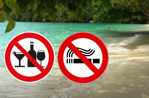 Smoke on the Water - Touranbieter wird zu Kasse gebeten - In Naturschutzgebieten sind Alkohol- und Zigarettenkonsum tabu! Bild Smoke on the Water - Touranbieter wird zu Kasse gebeten