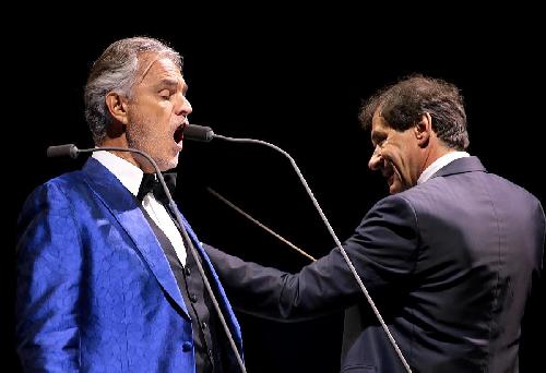 Bild Startenor Andrea Bocelli auf Phuket