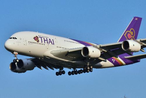 THAI Airbus A380 - Picture CC by Laurent ERRERA - https://www.flickr.com/people/30949611@N03