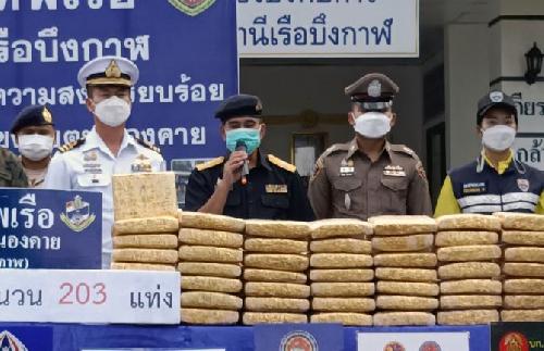 Bild Thai-Polizei beschlagnahmt 200 kg geschmuggeltes Cannabis