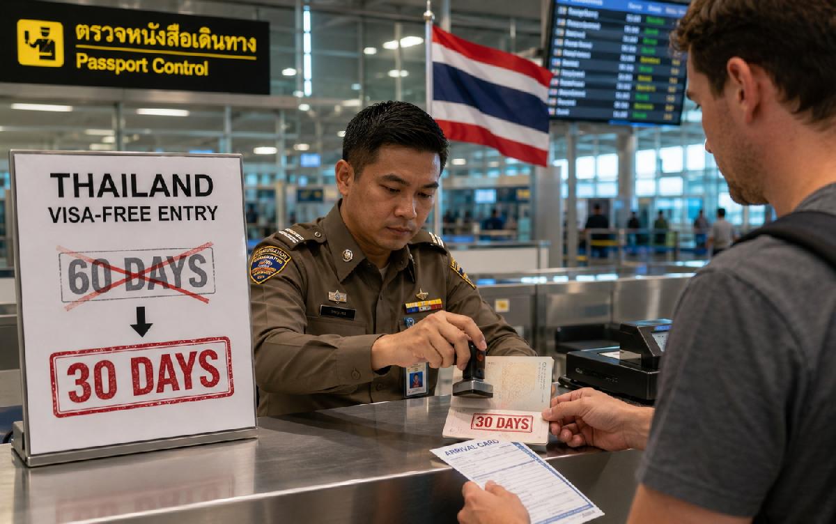 Thailand macht Ernst: Ab 15. September nur 30 Tage visafrei - Regierung hat die Einreiseregeln geändert - das müssen Urlauber wissen Symbolfoto 4