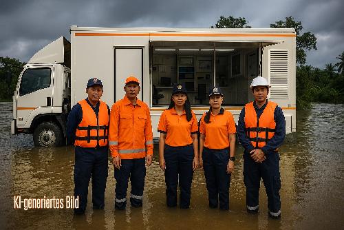 Thailand: Mobile Leitstelle gegen Hochwasser & Naturkatastrophen - Reisenews Thailand - Bild 1