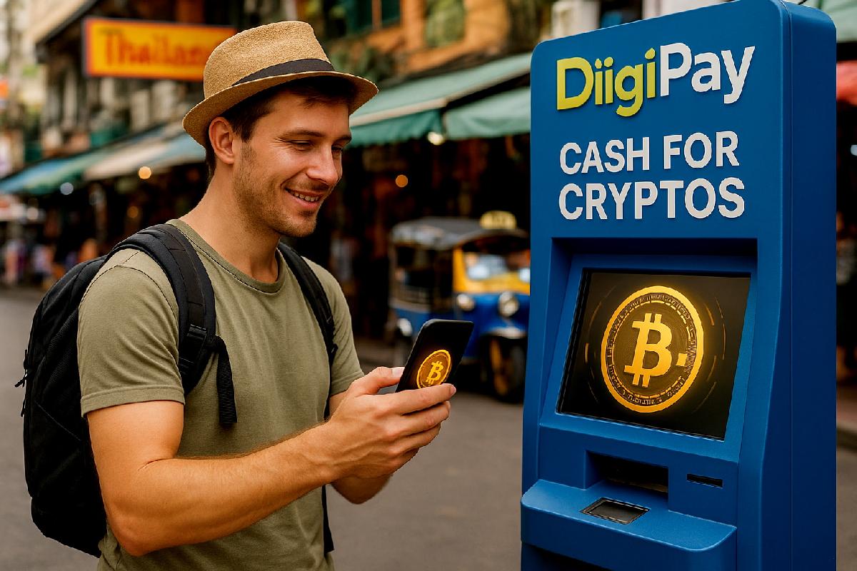 Thailand startet Tourist DigiPay - Cash for Cryptos - Kryptowährungen im Urlaub einfach in Baht ausgeben Symbolfoto 2