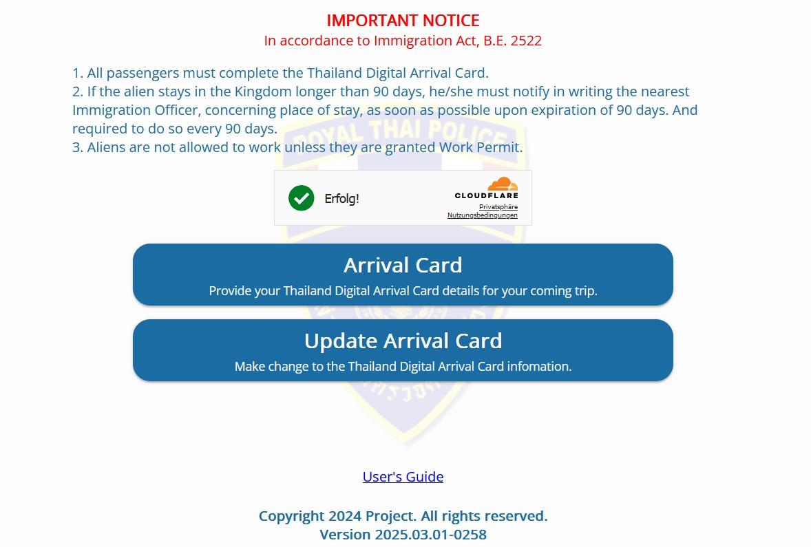 Thailand warnt erneut vor Abzocke bei TDAC Einreisekarte - Online-Betrüger berechnen Gebühren für kostenlose Einreisemeldung Symbolfoto 3