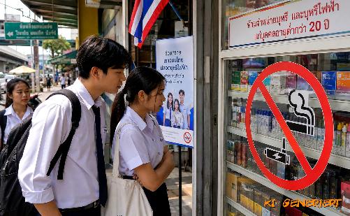 Bild Thailand will den Nachwuchsmarkt f�r Tabak- und Nikotin stoppen