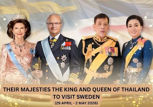 Bild Thailands K�nigspaar reist nach Schweden