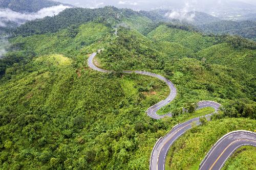 Bild Thailands neue Panoramastrae in Loei