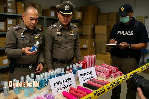 Thailands Polizei hebt lustvolle Schattenwirtschaft aus - Reisenews Thailand - Symbolfoto 1