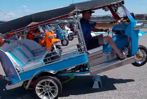 Tuk-Tuk Drivers Race: Chaos und Spa� beim MotoGP - Reisenews Thailand - Symbolfoto 2