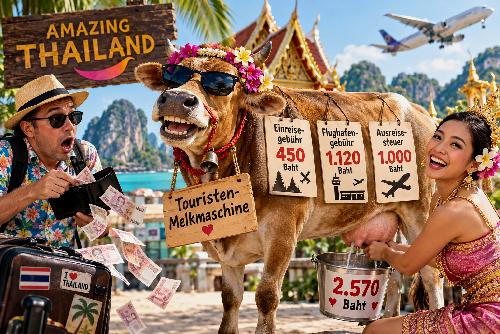 Bild Urlaubsparadies mit Kassenh�uschen - Immer mehr Touristenabgaben
